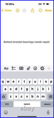 Vintage Fuji Cadenza Mountain Bike Frame 22in Tange Chromoly 26in Cafe 130 80s