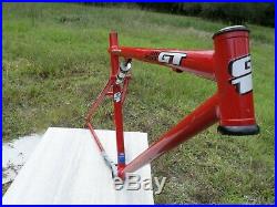 Vintage GT Prototype Mountain Bike Frame Full Suspention rts lts MTB history
