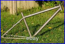 Vintage Titanium Frame Mountain Bike Parkpre Pro Elite Litespeed 16 1990s Retro