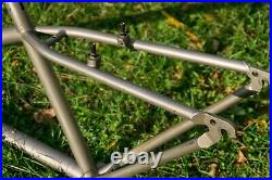 Vintage Titanium Frame Mountain Bike Parkpre Pro Elite Litespeed 16 1990s Retro