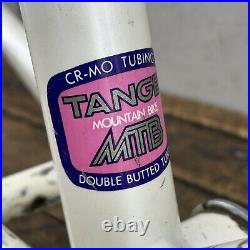 Vintage Trek MTB Frame Set 830 Antelope Tange Butted 18 CRMO White Celeste
