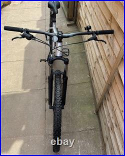 Voodoo Braag size 19 Frame Mountain Bike in silver, collection kidderminster Voodoo Braag size 19 Frame Mountain Bike in silver, collection kidderminster