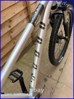 Voodoo Braag size 19 Frame Mountain Bike in silver, collection kidderminster