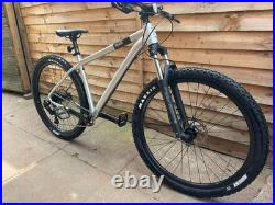 Voodoo Braag size 19 Frame Mountain Bike in silver, collection kidderminster