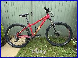 Voodoo Hoodoo Mountain Bike Red Medium frame 27.5 inch wheels Kept In Garage