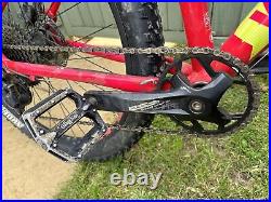 Voodoo Hoodoo Mountain Bike Red Medium frame 27.5 inch wheels Kept In Garage