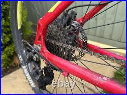 Voodoo Hoodoo Mountain Bike Red Medium frame 27.5 inch wheels Kept In Garage