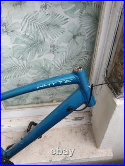 WHYTE M Size FRAME ONLY BLUE GOOD PROJECT USED CONDITION WHYTE M Size FRAME ONLY BLUE GOOD PROJECT USED CONDITION