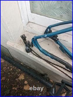 WHYTE M Size FRAME ONLY BLUE GOOD PROJECT USED CONDITION