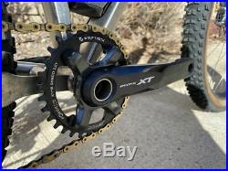 Why Cycles S7 V2 Titanium Hardtail XTR Custom Frame Bag 22.8lbs