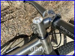 Why Cycles S7 V2 Titanium Hardtail XTR Custom Frame Bag 22.8lbs