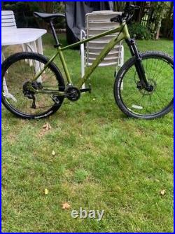 Whyte 603 mountain bike in olive green large frame in very good condition