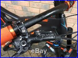 Whyte T130 CRS Carbon Mountain Bike 27.5 With Upgrades. Size Medium Frame