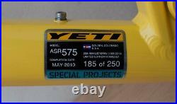 YETI ASR 575 25th anniversary 2010 185 of 250 frameset Fox Float fork +extras