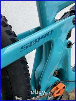 Yeti SB140 Frame / Large / Push Elevensix Shock / Turq Frame