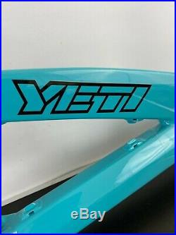 Yeti SB66 Mens Mountain Bike Frame with Fox Kashima Shock Turquoise