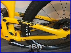 Yeti SB95 C Large 29er Carbon Enduro Full Suspension Mountain Bike Yellow Frame