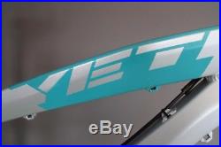 Yeti SB95 frame, size large, silver, 29er, mountain bike, excellent condition